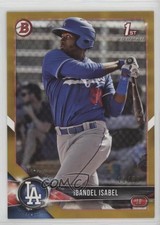 2018 Bowman Prospects Gold 11/50 Ibandel Isabel #BP47 l5x
