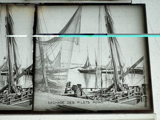 Boite 15 Photos Verre Stéréoscopique 8x16 Royan Port Bord De Mer 1910 ? Divers