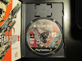 Metal Gear Solid 2 Sons of  Liberty PlayStation 2 PS2 COMPLETE PRISTINE NEW MINT