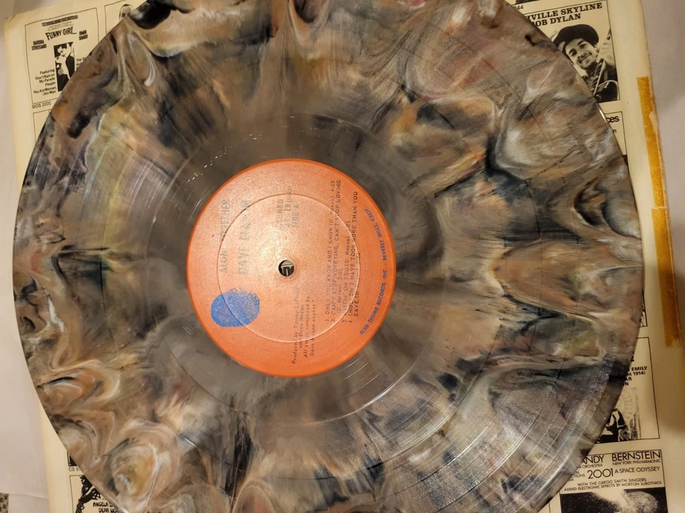 Dave Mason Alone Together LP NM Marble Vinyl VG Gatefold BTS 19 w/ Inner Sleeve Foto 4 de 4