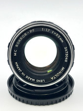 Minolta MC Rokkor 55mm f/1.7 – Lichtstarke Festbrennweite – SR/MC/MD Mount
