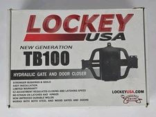 Lockey USA Turtle Back TB100 Hydraulic Gate and Door Closer For Up To 125# Gate 