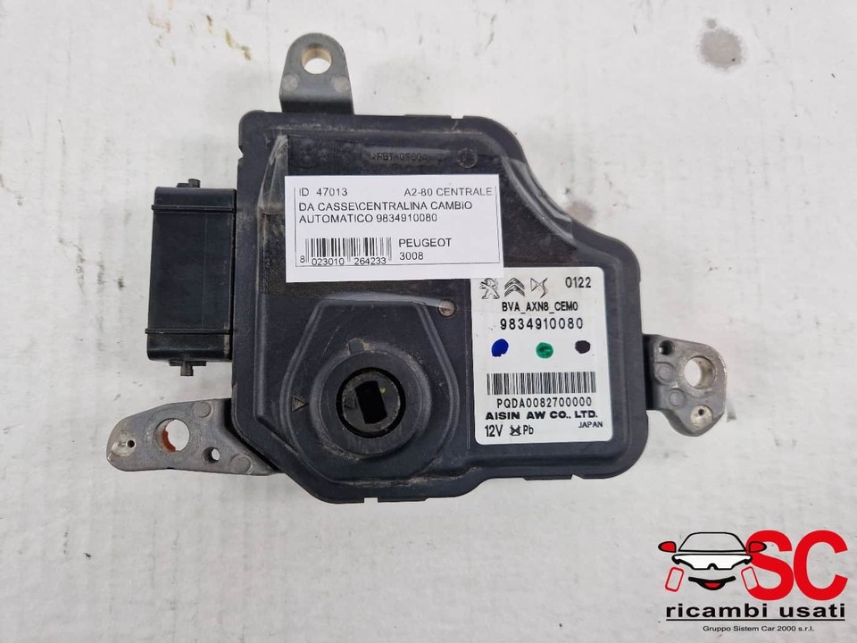9834910080 Automatic Gearbox Control Unit For Peugeot 3008 Petrol | eBay
