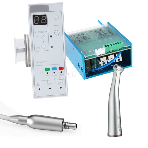 Dental LED Electric Motor Brushless Built in/1:1 1:5 LED Optic Handpiece - Picture 35 of 36