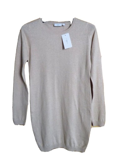 New Look BNWT jumper beige fine knit 30 
