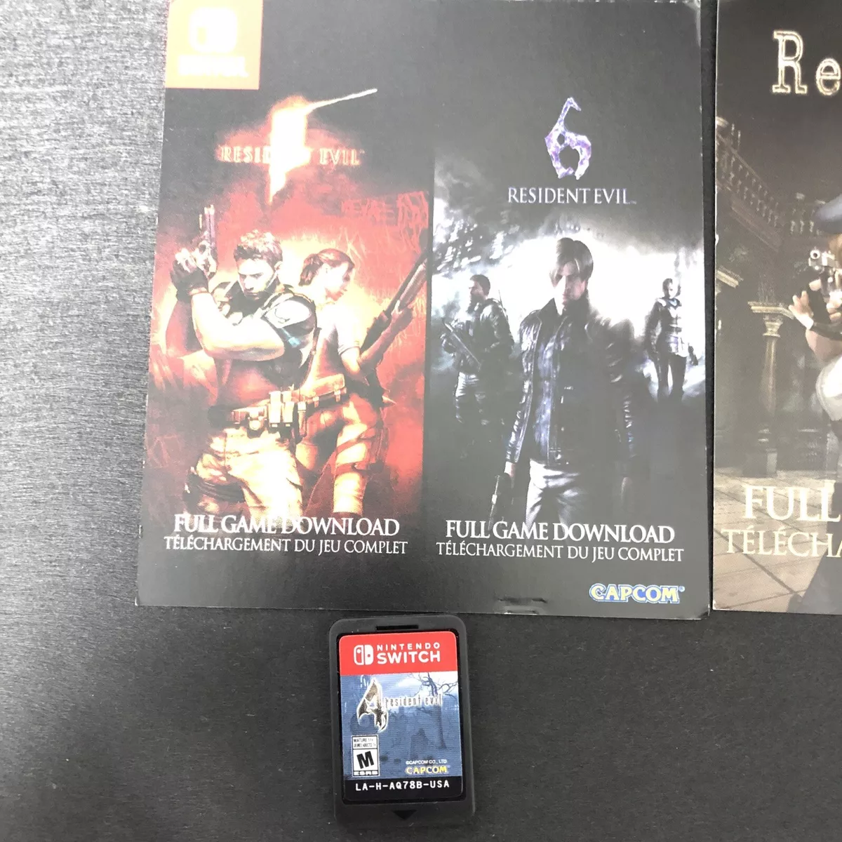 Resident Evil 4 V2 (Cover Art Only) No Game Included 13388410132