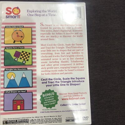 So Smart - Shapes (DVD, 2009) 96009673291| eBay
