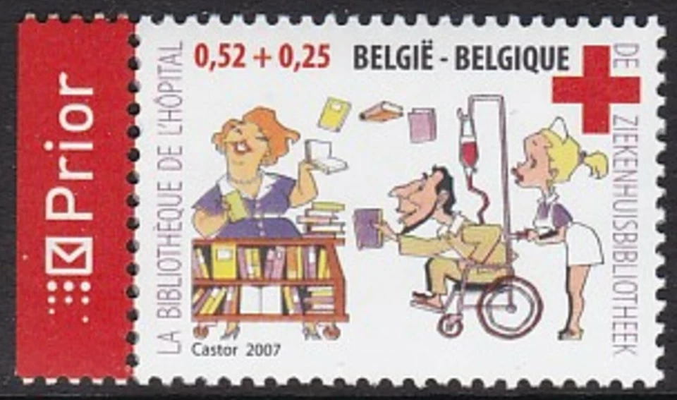 Belgique**CROIX ROUGE-Librairie d’Hopital-CASTOR BandesDessinées-2007-3621 - Photo 1/1