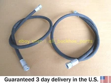 JCB BACKHOE - HOSE 1/4BSP 1050 MM,  SET OF 2 PCS. (PART NO. 611/01200)