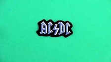 Vintage AC/DC Felt-Like Iron On Patch Hard Rock Metal Angus Young