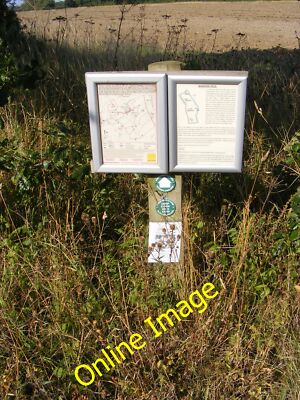 Photo 12x8 Open Access Map & Information at Mansion Field Bramfield/TM407 c2013
