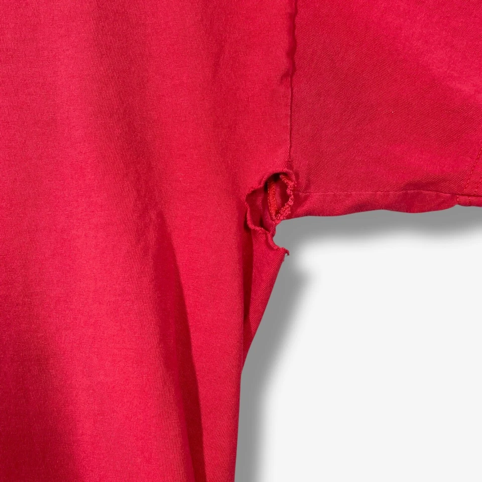 Camiseta Alstyle Orange County Choppers Para Hombre L Roja Y2K Motociclista Grunge Envejecida Foto 3 de 4