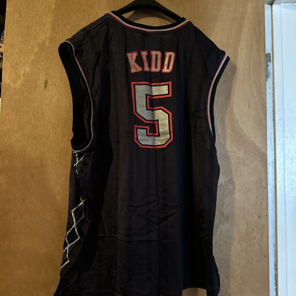 Camiseta vintage Jason Kidd New Jersey Nets talla XL Foto 2 de 2