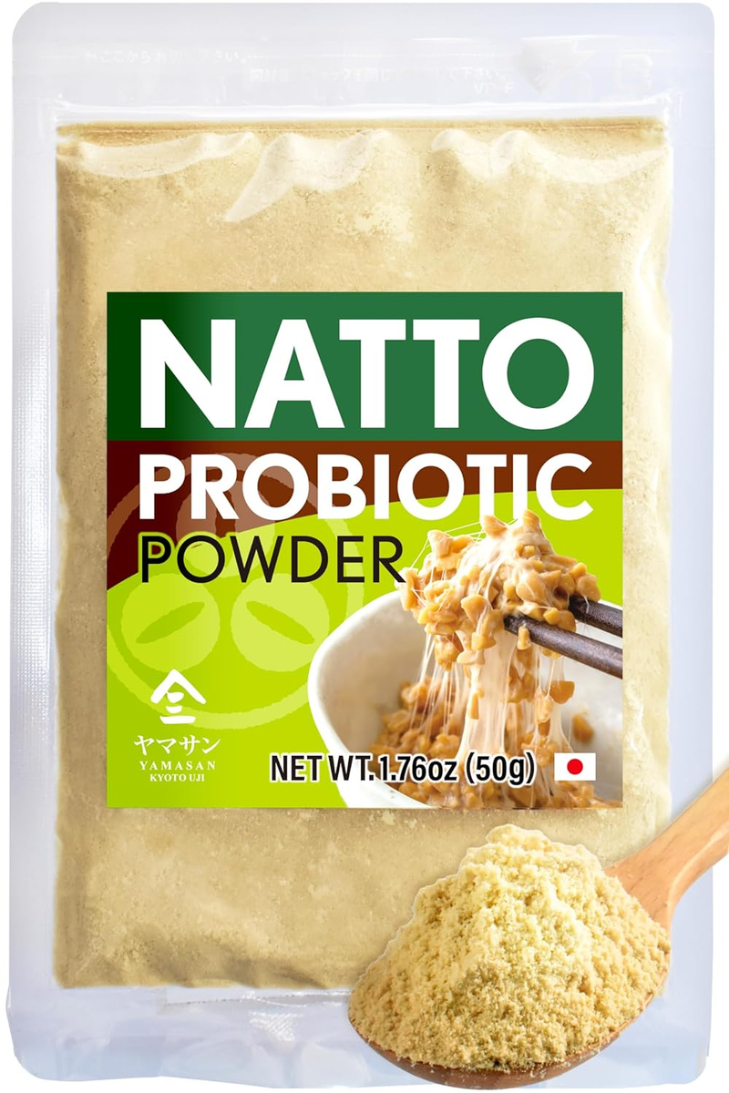 2Bags SET Japanese Natto Fermented Soybean Powder, 50g(1.76oz