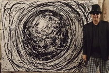 Original,  Mark Little,Acrylic Painting 81” X 62” Extra Large,Abstract,Modern,XL