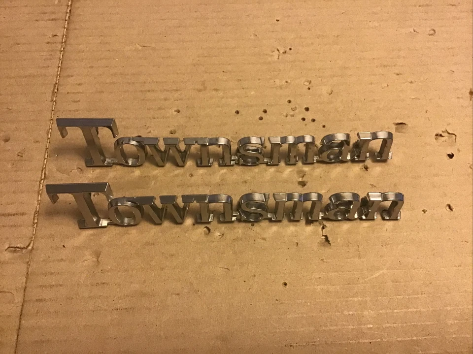 Chevrolet Townsman 1969-72 vagón emblemas OEM Foto 4 de 4