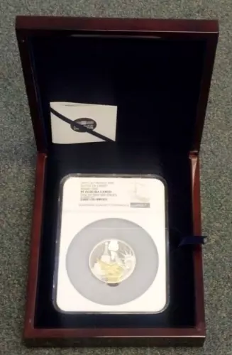 2017 FRANCE GILT 50 EURO 5OZ. SILVER 50L NGC PR70 DCAM (JR 11)