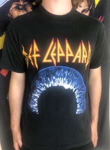 def leppard vintage t shirt