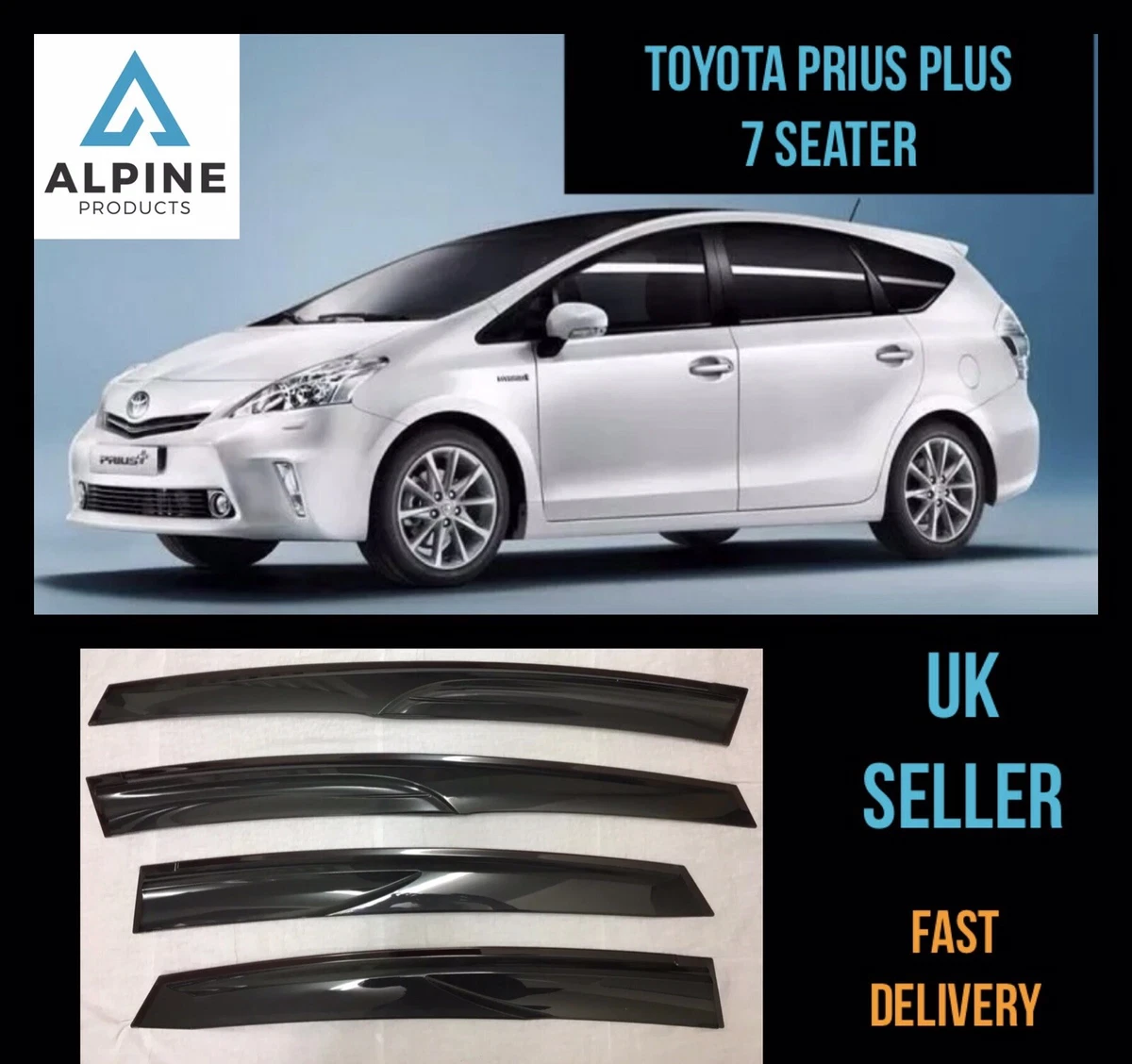 Toyota prius wind deflectors deals