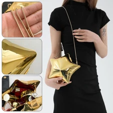 Women's Chain Bag Evening Bag Funny Party Bag Five Pointed Star Shoulder Bag
