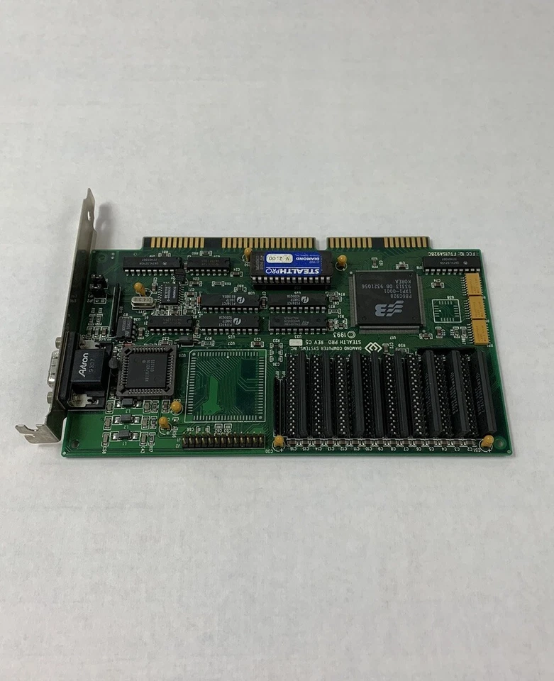 Tarjeta de gráficos Diamond Stealth Pro S3 P86C928 ISA VGA Foto 4 de 4