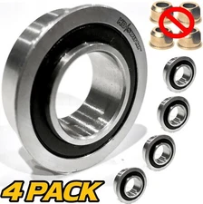 (4) Front Wheel Bushing to Bearing Conversion fits Snapper 1752171YP Upgrade