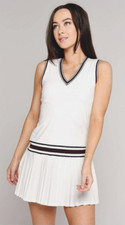 Tory Burch Sport Dress, Tennis Dress, Off White, Size Small, WAS $250 *NICE!*