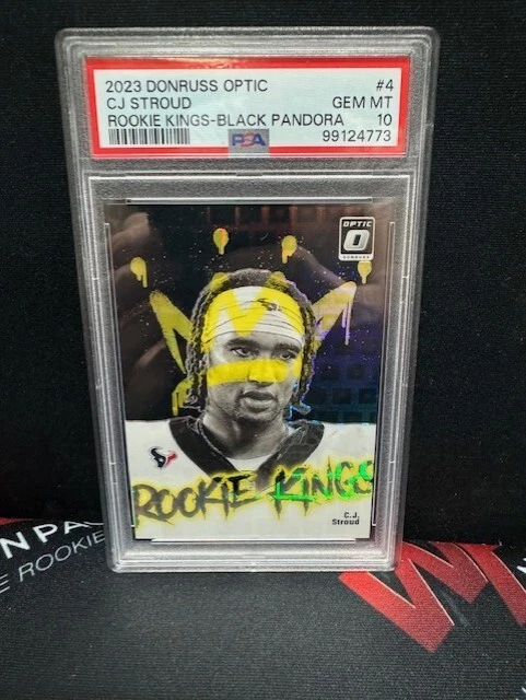 CJ Stroud Panini Donruss Optic Rookie Kings #4 Black Pandora