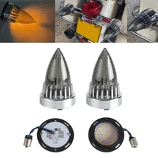 Motorcycle Turn Signal Light Lens Cover For Harley Touring Electra Street Glide