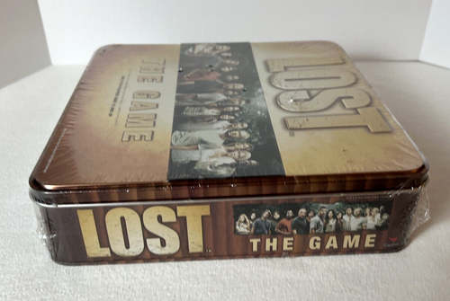 LOST: THE GAME, (Tin Box Edition) 2006 TV Show, NEW in Shrink Wrap, ding & dent - Picture 5 of 7