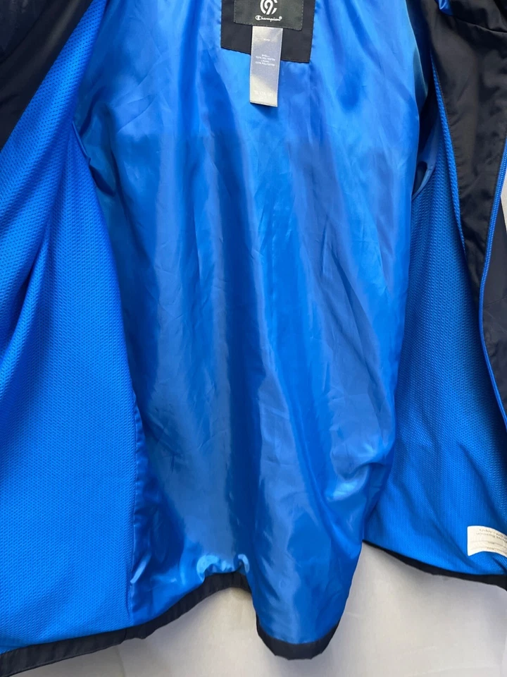 Chaqueta con capucha azul C9 By Champion para niños talla L SKU 7043 Foto 4 de 4