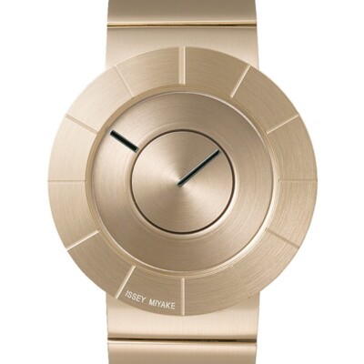 ISSEY MIYAKE Tokujin Yoshioka designed TO Series GOLD NY0N005 Watch From Japan