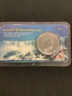 1999 SILVER CANADIAN MAPLE LEAF $5 1 ONE TROY OUNCE .999 SILVER ROUND LITTLETON