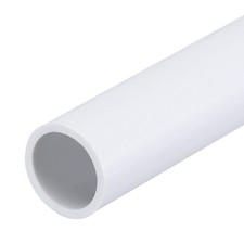 1-1/4 PVC Schedule 40 Pipe, White - 5' Length