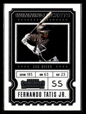 Fernando Tatis Jr. 2020 Panini Contenders #WT-15 Winning Tickets PLEASE READ