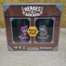 WOW!! Rollacrit Party Pack Expansion New Heroes Fantasy Board Game Adventure!!