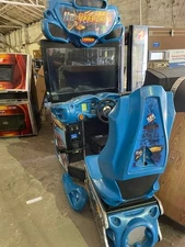 H2 OVERDRIVE "BOAT RACING" ARCADE VIDEO GAME- "AS IS"/"PARTS ONLY"