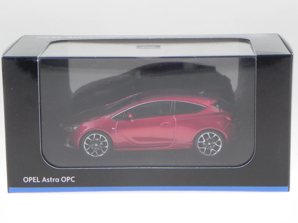 Opel Astra J GTC OPC rojo diecast modelo coche 7751000-10001 Motoraart 1:43 Foto 4 de 4