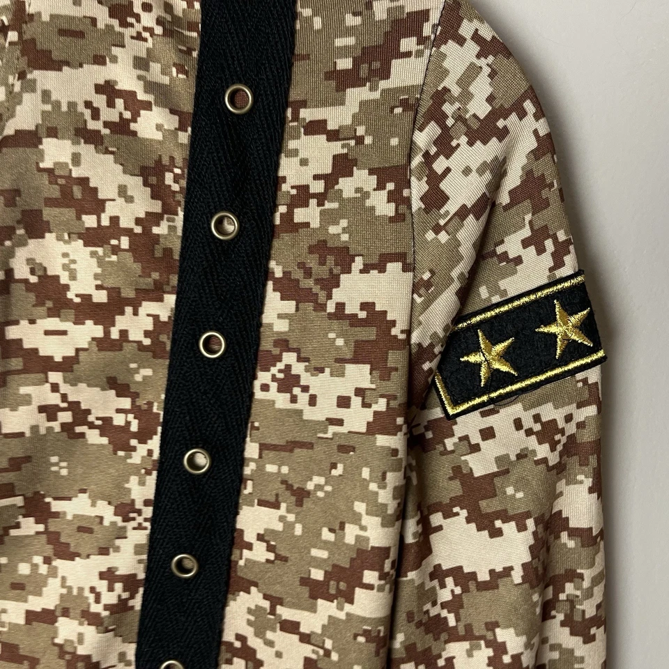 NEW Spirit Halloween Women’s Costume Officer Pat U Down Police Size Medium Camo - Image 4 of 4