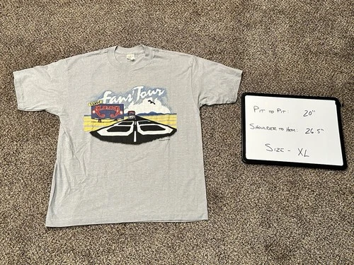 VTG 80s Alabama 1986 The Fans Tour Concert Rock Band double 1980s vintage concert t-shirt, vintage, size XL, single stitch, B+ condition
