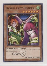 Harpie Lady Sisters 1st Ed. YuGiOh Legendary Duelists: of the Rose #LED4-EN006