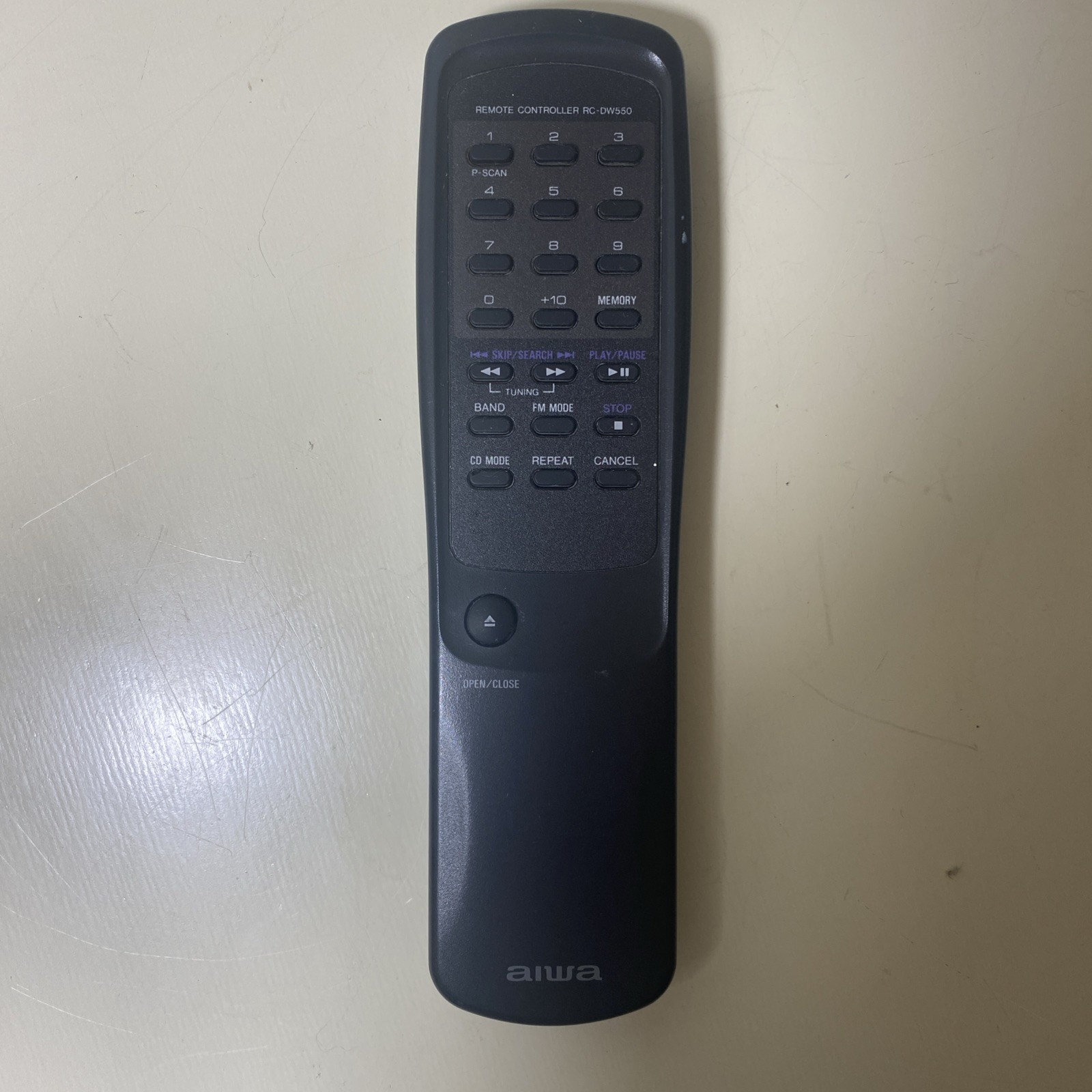 Aiwa RC-DW550 Remote Control OEM Original for Home Audio Ste