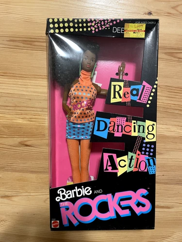 Vintage BARBIE AND THE ROCKERS Barbie Doll DEE DEE 1986 # 3160 NRFB NIB