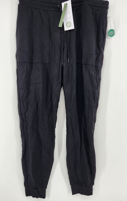 Threads 4 Thought Black Large Featherweight Fleece Sweatpant Jogger NWT