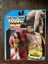 Wwf hasbro moc Ultimate Warrior Series 1 Card Italiana GIG