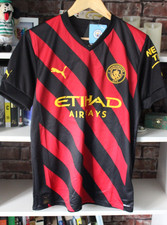 Manchester City 2022/23 Away Shirt - M - BNWT - Haaland #9