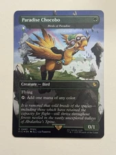 1x Paradise Chocobo Borderless Foil Promo NM Final Fantasy MTG x1