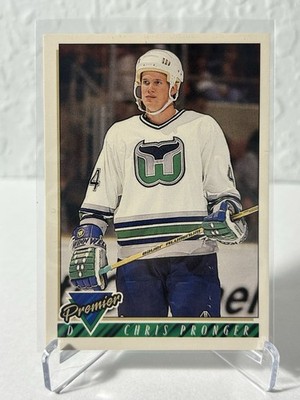 1993-94 Topps Premier Chris Pronger RC #485 Hartford Whalers Rookie
