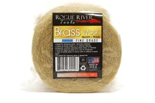 Brass Wool (FINE Grade) - 1Lb Roll - by . Made in USA, Pure Brass