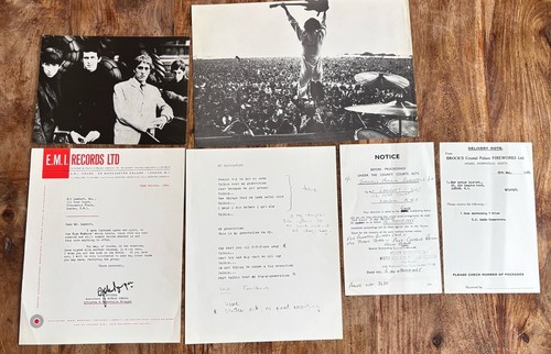 THE WHO - LIVE AT LEEDS EX-/EX VINYL LP / EARLY PRESSING / 11 INSERTS - Picture 15 of 19